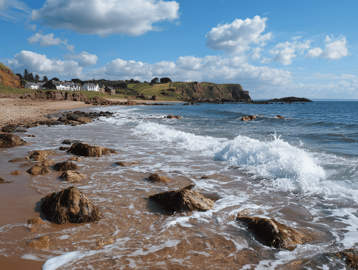 Coldingham Bay Beach Sea Glass Guide